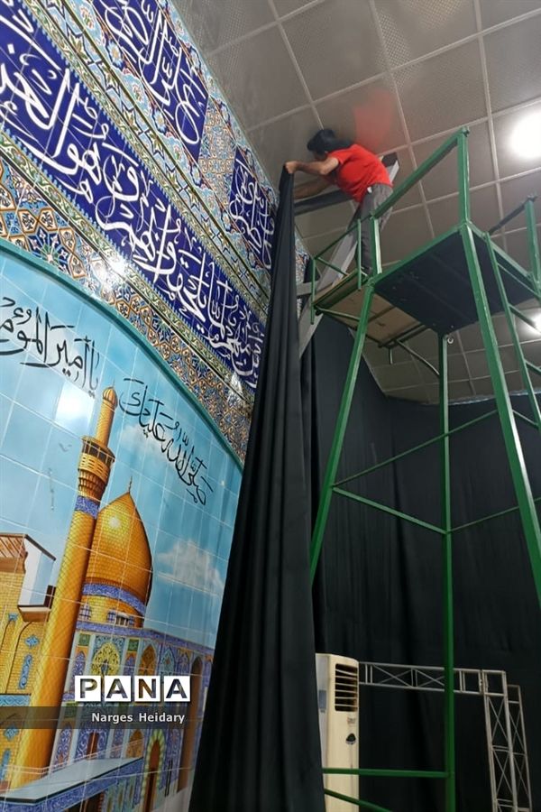 استقبال از ماه محرم در شهرستان امیدیه