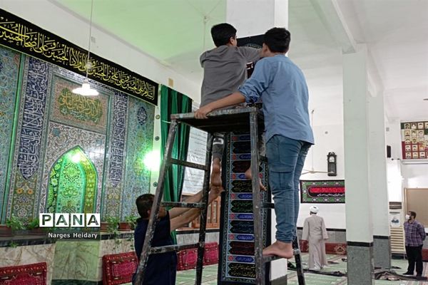 استقبال از ماه محرم در شهرستان امیدیه