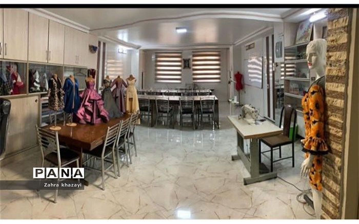 خیاطی هنر دستی زنان موفق جامعه است