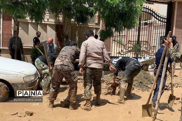 بازدید میدانی مسئولان شهرستان دماوند از روستاهای سیل‌زده رودهن