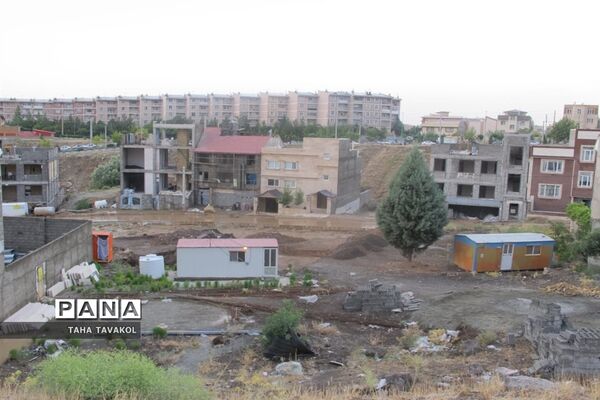 باران سیل آسا در شهرستان پردیس