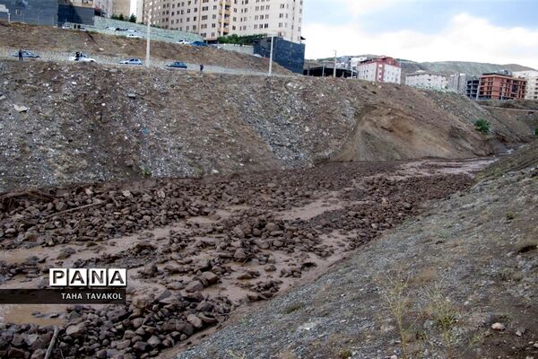 باران سیل آسا در شهرستان پردیس