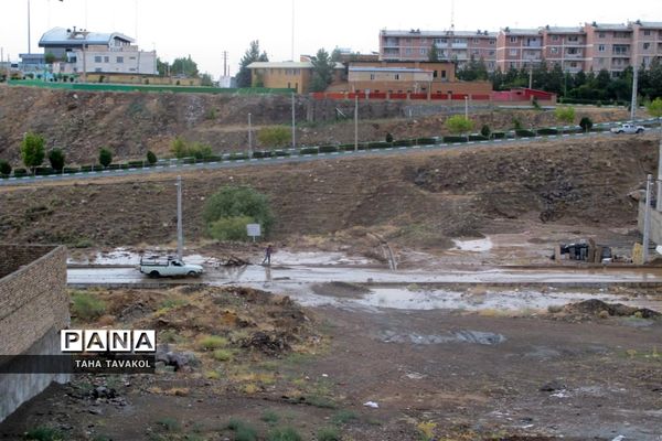 باران سیل آسا در شهرستان پردیس