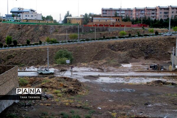 باران سیل آسا در شهرستان پردیس