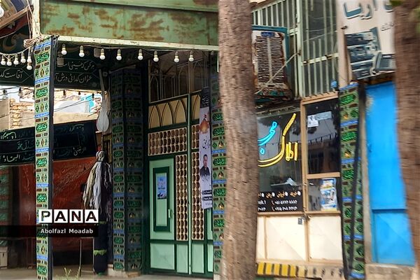 سیاه‌پوش شدن خیابان‌های خلیل‌آباد در ماه محرم