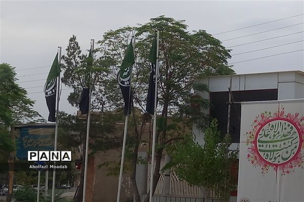 سیاه‌پوش شدن خیابان‌های خلیل‌آباد در ماه محرم