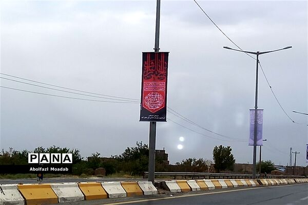 سیاه‌پوش شدن خیابان‌های خلیل‌آباد در ماه محرم