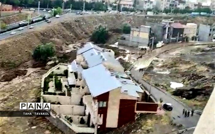 بارش باران سیل‌آسا در تهران، تا چند ساعت دیگر
