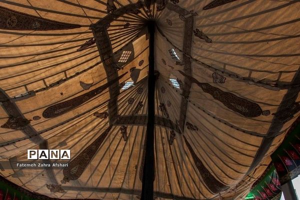 مراسم سنتی سیاه‌پوشان در حسینیه عمرانکو سمنان