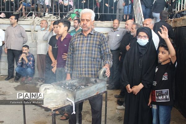 مراسم سنتی سیاه‌پوشان در حسینیه عمرانکو سمنان