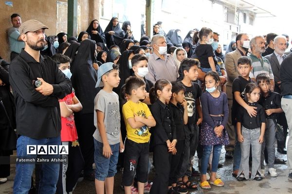 مراسم سنتی سیاه‌پوشان در حسینیه عمرانکو سمنان