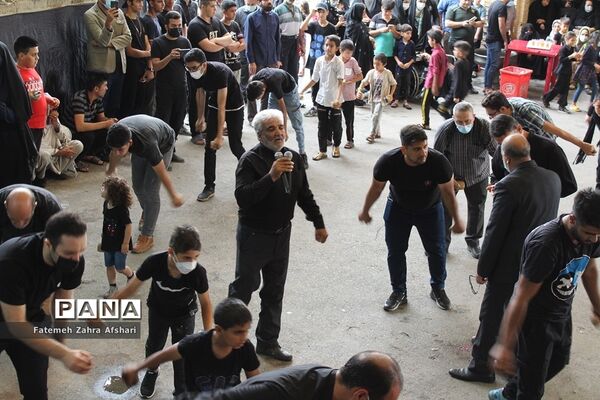 مراسم سنتی سیاه‌پوشان در حسینیه عمرانکو سمنان