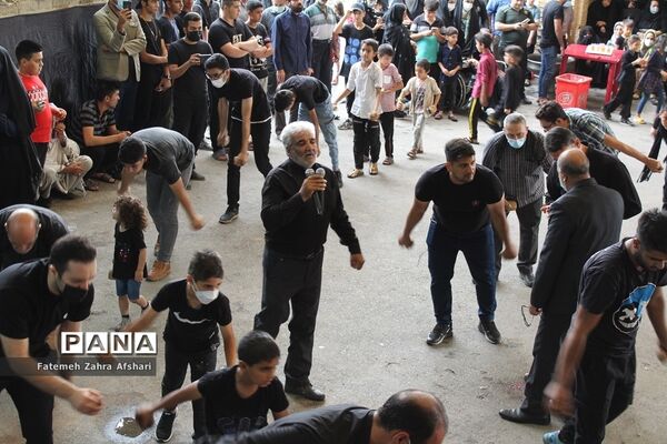 مراسم سنتی سیاه‌پوشان در حسینیه عمرانکو سمنان