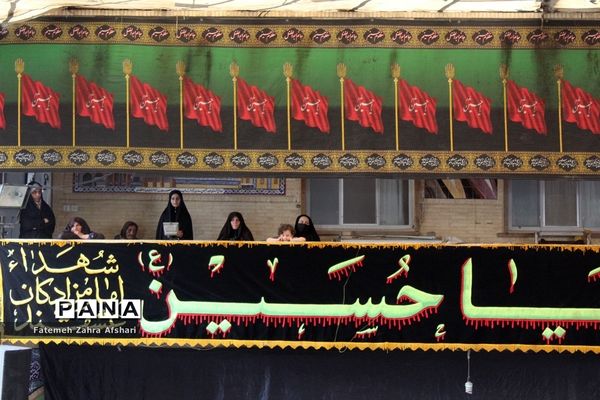 مراسم سنتی سیاه‌پوشان در حسینیه عمرانکو سمنان