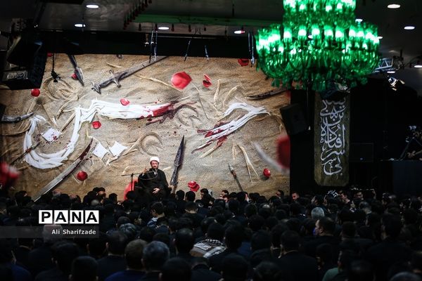 عزاداری شب دوم محرم در هیات ریحانه الحسین