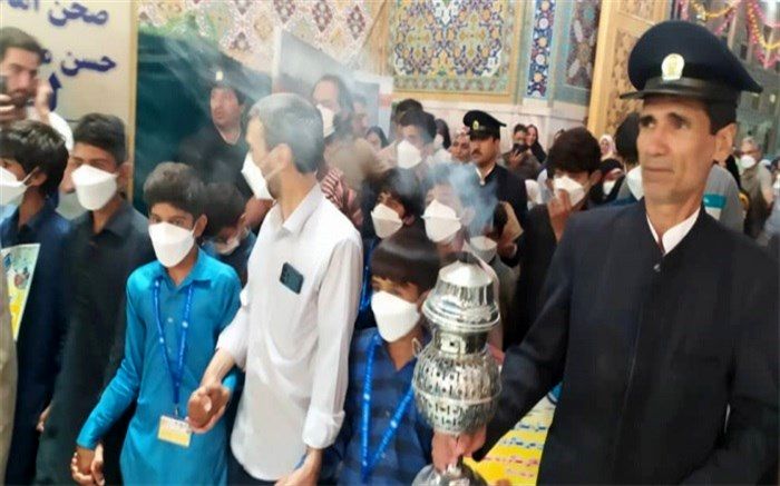 زائر اولی‌های روستاهای کپرنشین بشاگرد به مشهد اعزام شدند