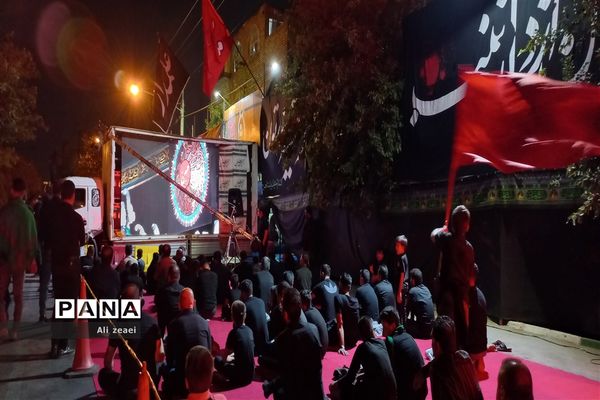 شورو شوق حسینی در کوچه پس کوچه‌های مشهد