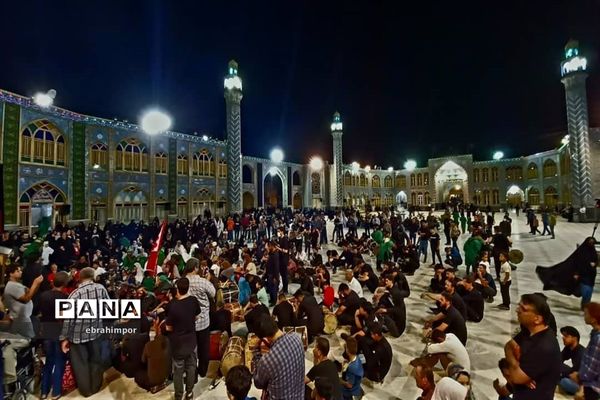 چاووش محرم درنجف ایران حرم حضرت محمد هلال بن علی (ع) آران و بیدگل