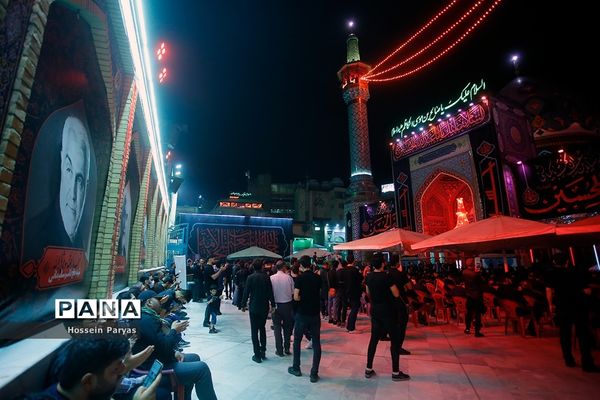 عزاداری شب سوم محرم در امام‌زاده صالح(ع)