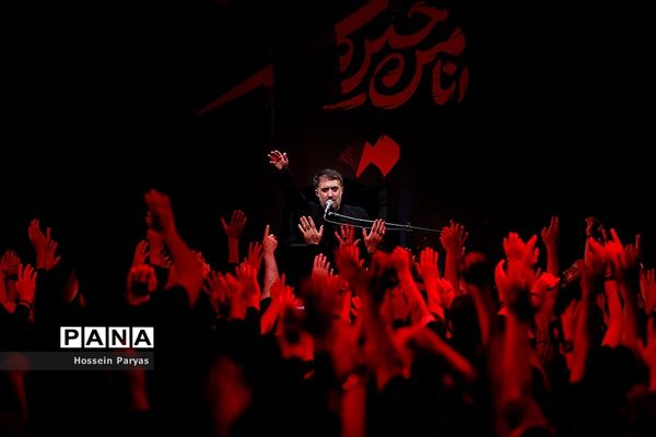 عزاداری شب سوم محرم در امام‌زاده صالح(ع)