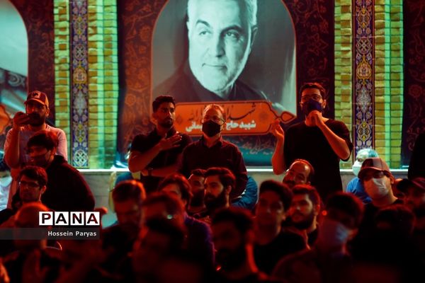 عزاداری شب سوم محرم در امام‌زاده صالح(ع)