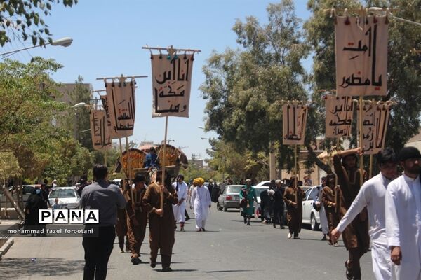 حرکت کاروان نمادین نینوا در بیرجند