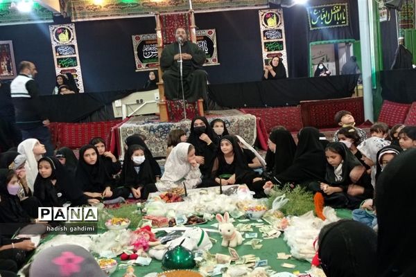 ‌مراسم عزاداری شهادت حضرت رقیه(س) در قزوین