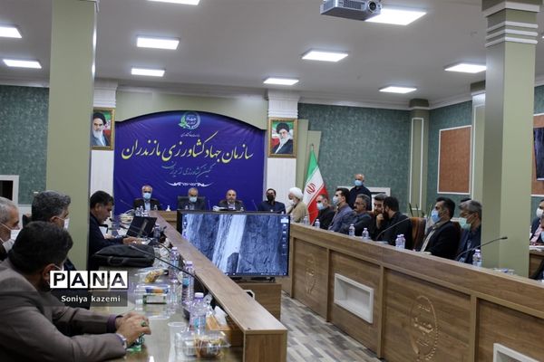 مراسم معارفه اسماعیل علوی رئیس جهاد کشاورزی شهرستان ساری