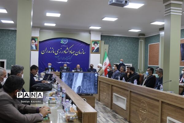 مراسم معارفه اسماعیل علوی رئیس جهاد کشاورزی شهرستان ساری
