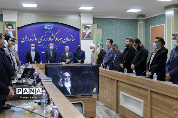 مراسم معارفه اسماعیل علوی رئیس جهاد کشاورزی شهرستان ساری