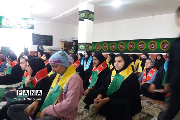 برگزاری همایش دختران بانوی بهشت ویژه دانش‌آموزان عضو سازمان دانش‌آموزی درشهرستان سرچهان
