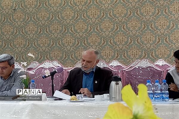 نشست خبری اداره آموزش و پرورش کاشمر