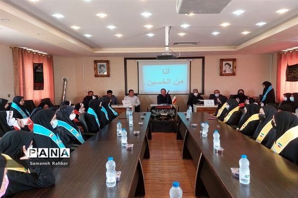 برگزاری همایش دختران بانوی بهشت ویژه دانش‌آموزان عضو سازمان دانش‌آموزی درشهرستان ارژن