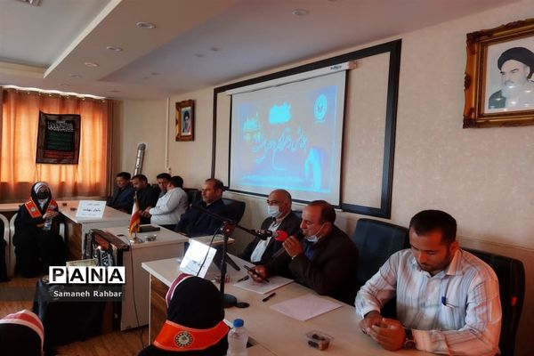 برگزاری همایش دختران بانوی بهشت ویژه دانش‌آموزان عضو سازمان دانش‌آموزی درشهرستان ارژن