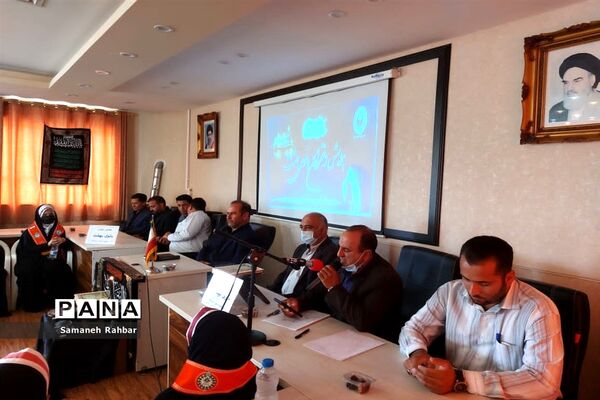 برگزاری همایش دختران بانوی بهشت ویژه دانش‌آموزان عضو سازمان دانش‌آموزی درشهرستان ارژن