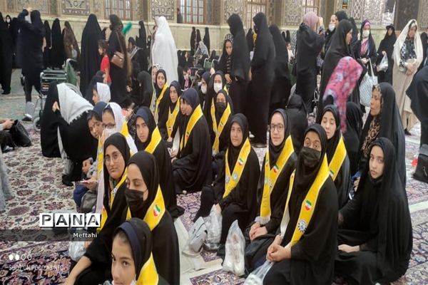 برگزاری همایش دختران بانوی بهشت ویژه دانش‌آموزان عضو سازمان دانش‌آموزی درناحیه 3 شیراز