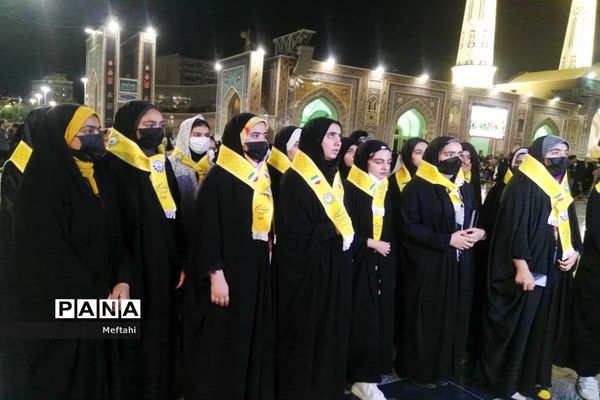 برگزاری همایش دختران بانوی بهشت ویژه دانش‌آموزان عضو سازمان دانش‌آموزی درناحیه 3 شیراز