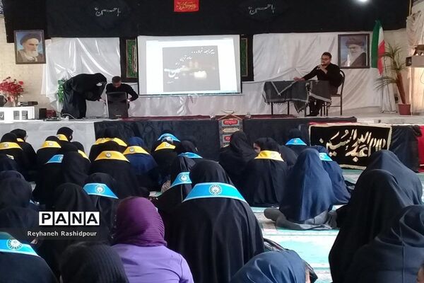 برگزاری همایش دختران بانوی بهشت ویژه دانش‌آموزان عضو سازمان دانش‌آموزی درشهرستان نی‌ریز