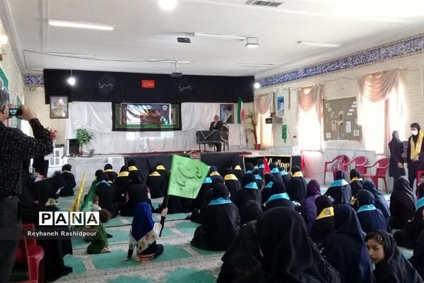 برگزاری همایش دختران بانوی بهشت ویژه دانش‌آموزان عضو سازمان دانش‌آموزی درشهرستان نی‌ریز