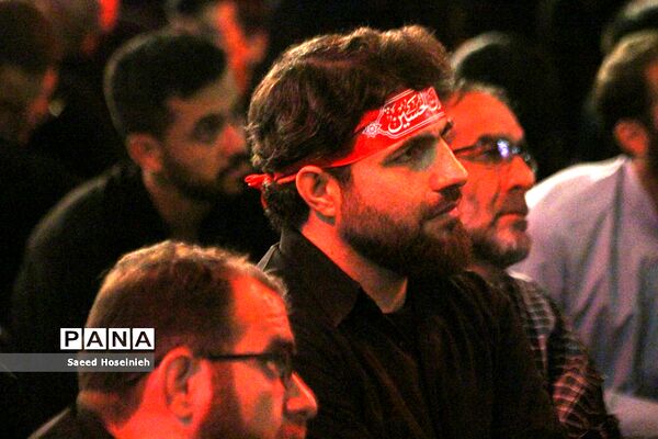 عزاداری شب چهارم محرم در مسجد مقدس جمکران
