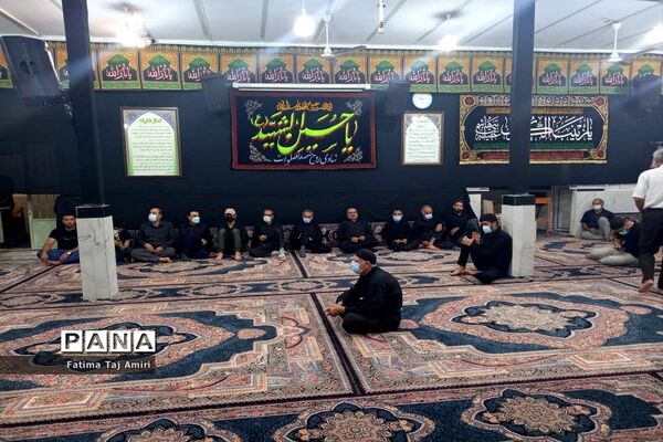 مراسم شب چهارم محرم در مسجد خاتم الانبیا (ص) شهرستان بوشهر