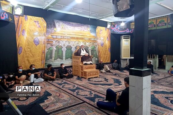 مراسم شب چهارم محرم در مسجد خاتم الانبیا (ص) شهرستان بوشهر