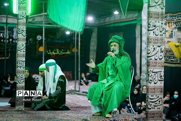 تعزیه‌خوانی حضرت فاطمه الزهرا‌(س) در تکیه شوفرها