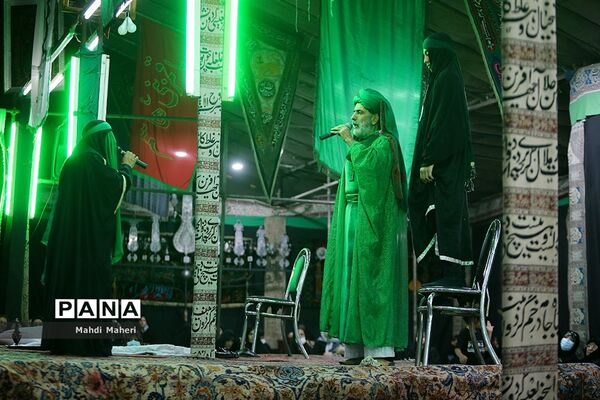 تعزیه‌خوانی حضرت فاطمه الزهرا‌(س) در تکیه شوفرها