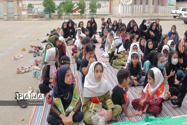 همایش دختران بانوی بهشت ویژه دانش‌آموزان عضو سازمان دانش‌آموزی در سروستان