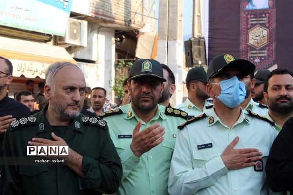 شهدای مدافع حرم، میهمان خیل عزاداران حسینی در گلوگاه