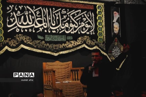 مراسم عزاداری امام حسین (ع)در هیات سید الشهدا‌ی بهبهان