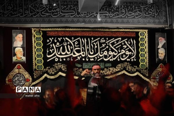 مراسم عزاداری امام حسین (ع)در هیات سید الشهدا‌ی بهبهان