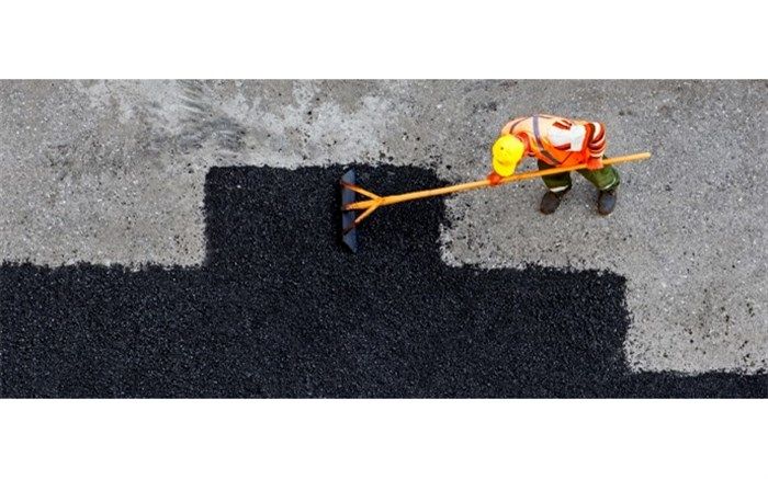 لکه گیری و آسفالت منطقه یک شهرستان نجف‌آباد در سه ماهه ابتدای سال