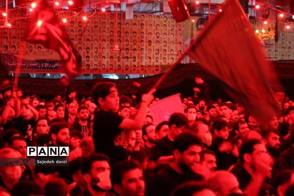 مراسم وداع با پیکر پاک شهدای مدافع حرم در بابل